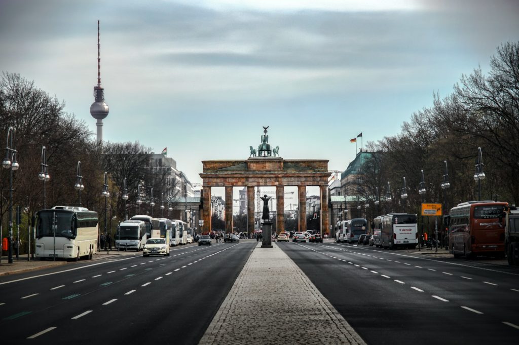 Berlin main road views
