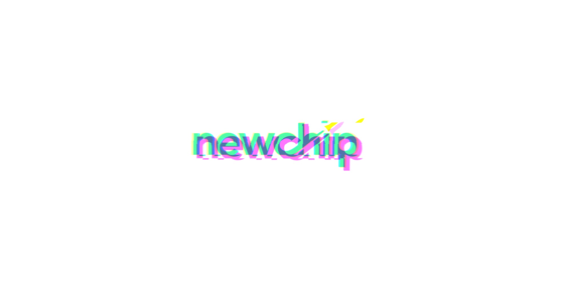 Newchip logo glitched