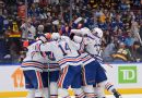 Bouchard's OT goal caps rally as Oilers tie series