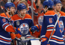 Gushin' with goals: Oilers avoid sweep, win 8-1