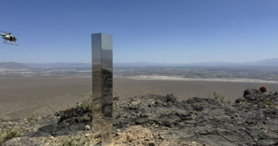 Shiny monolith removed from mountains outside Las Vegas. How it got there still is a mystery – WKMG News 6 & ClickOrlando