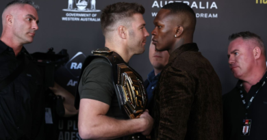 UFC 305 storylines: Adesanya-Du Plessis rivalry, heavyweight slobber knockers, more