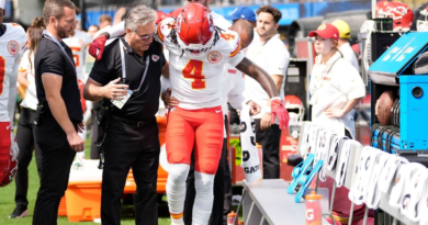 Chiefs place leading receiver Rice (knee) on IR