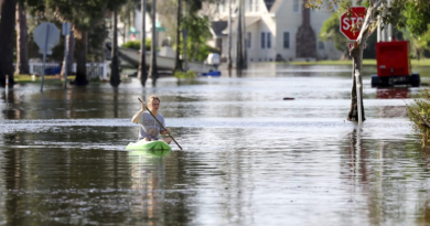 More than 40 trillion gallons of rain flooded the South over the past week