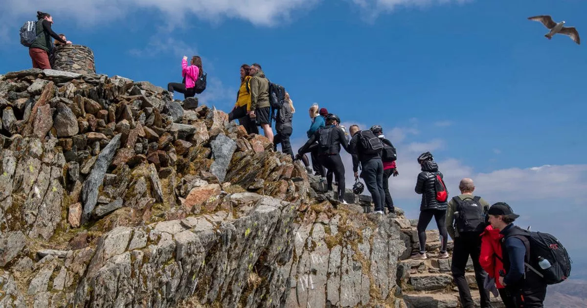 Woman climbs famous UK mountain – but is floored by what she finds at top – The Mirror