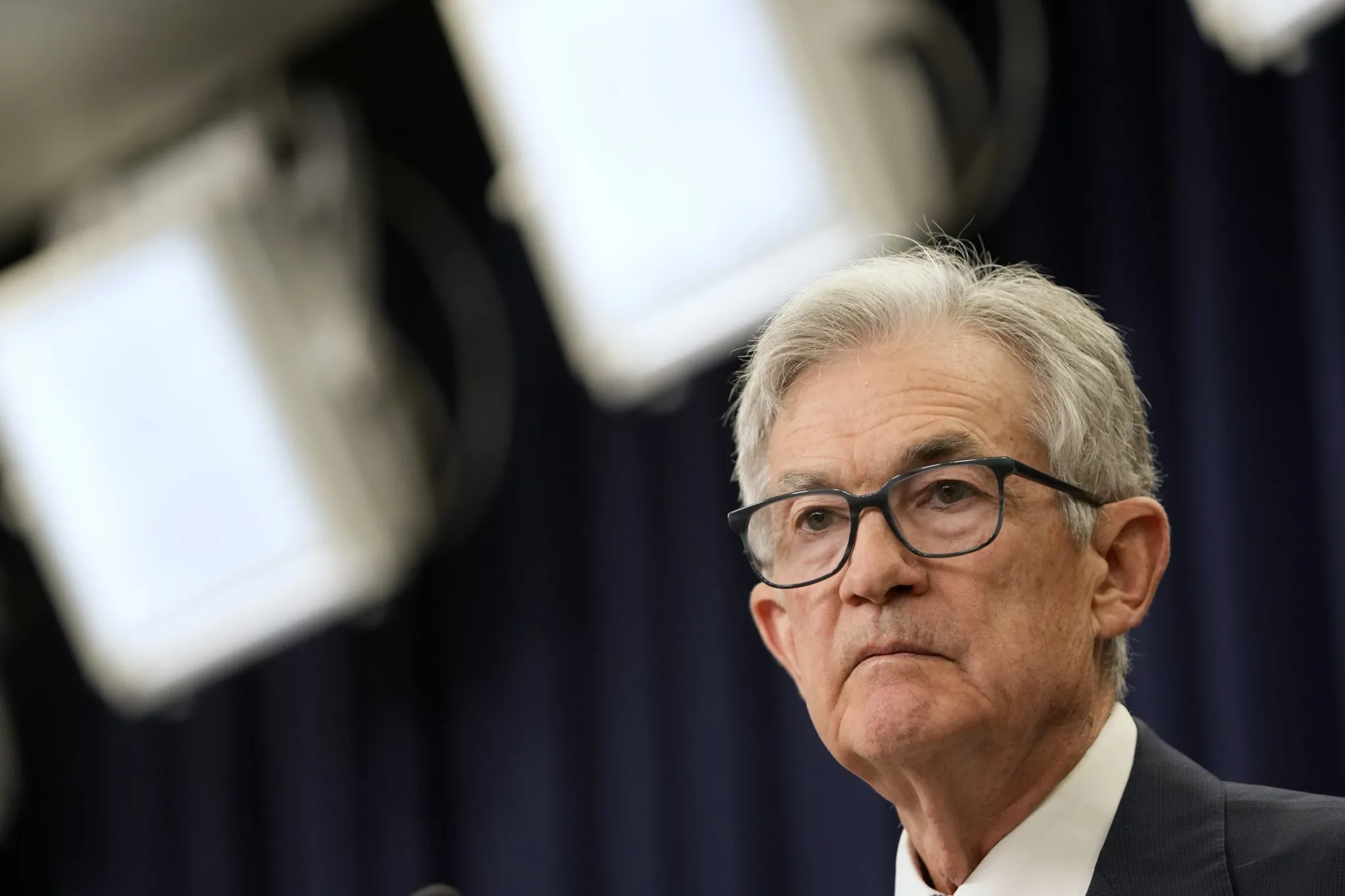 Fed Chair Jerome Powell — no need to hurry on another interest rate cut