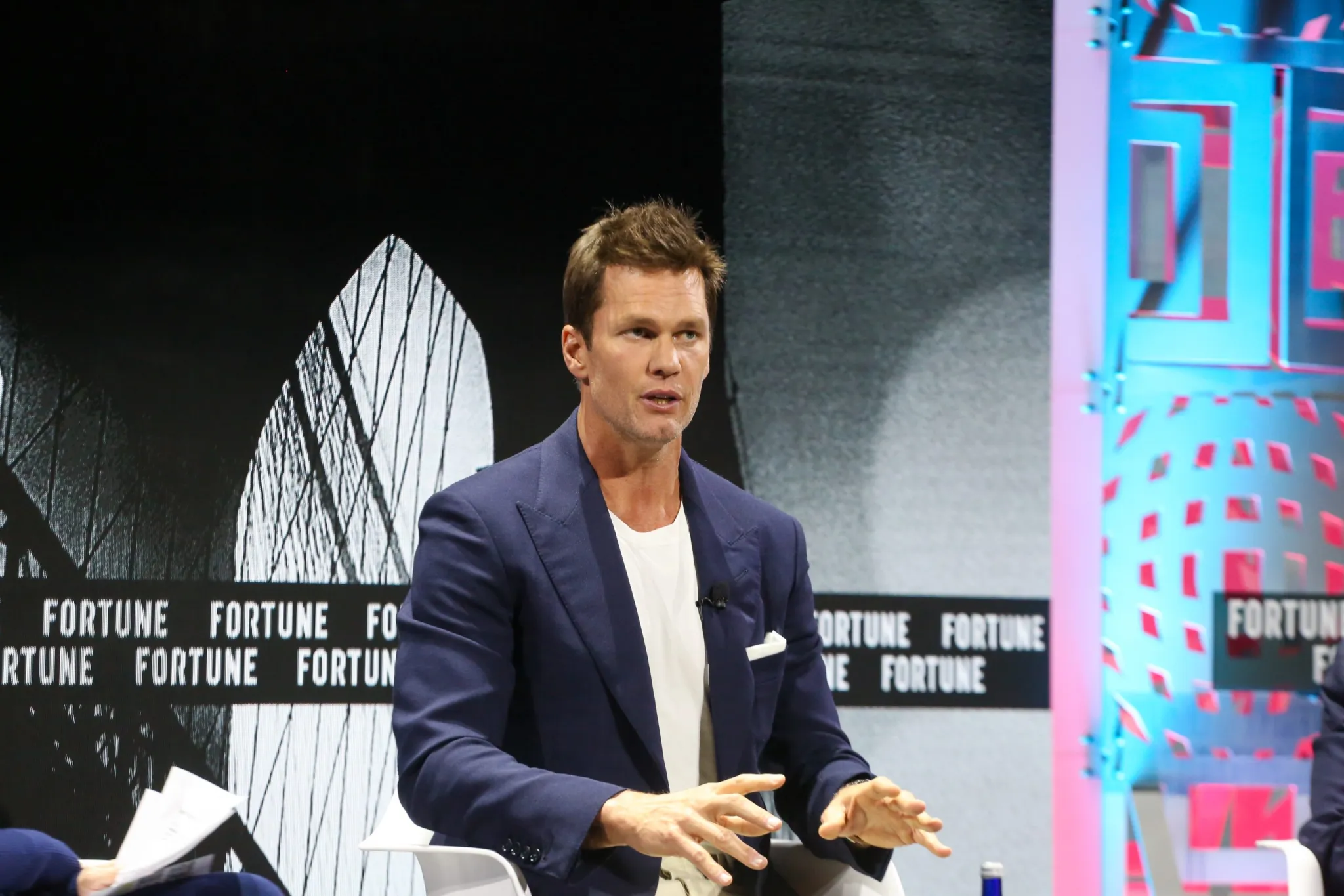 Tom Brady schooled an auditorium full of CEOs on how to unlock greatness, even if you’re not a natural star