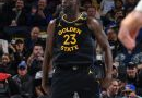 Draymond's trip of Edey upgraded to flagrant 1