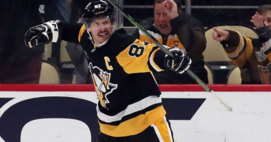 Pens' Crosby 21st NHL player to reach 600 goals