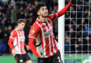 Pepi nets PSV hat trick to top Dutch scoring charts