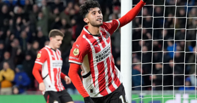 Pepi nets PSV hat trick to top Dutch scoring charts