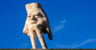 A New Zealand city waves goodbye to its 'disturbing' giant hand sculpture that many came to love – WPLG Local 10