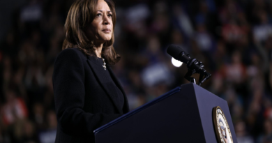 Crowd erupts into applause as Kamala Harris vows peaceful transfer of power to Donald Trump: ‘When we lose an election we accept the results’