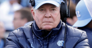 UNC's Brown loses finale, won't coach bowl game