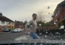 Woman watches dash cam footage – and is gobsmacked at what neighbour was doing – The Mirror