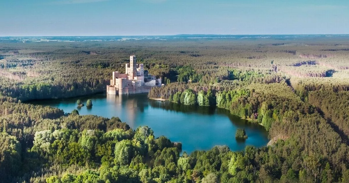 Puzzling medieval castle in the middle of a frozen lake – but no one knows why – The Mirror