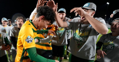 Vermont claims first soccer title on OT goal