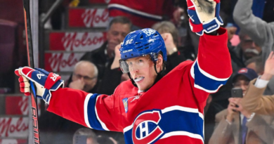 Habs' Laine nets hat trick as road back continues