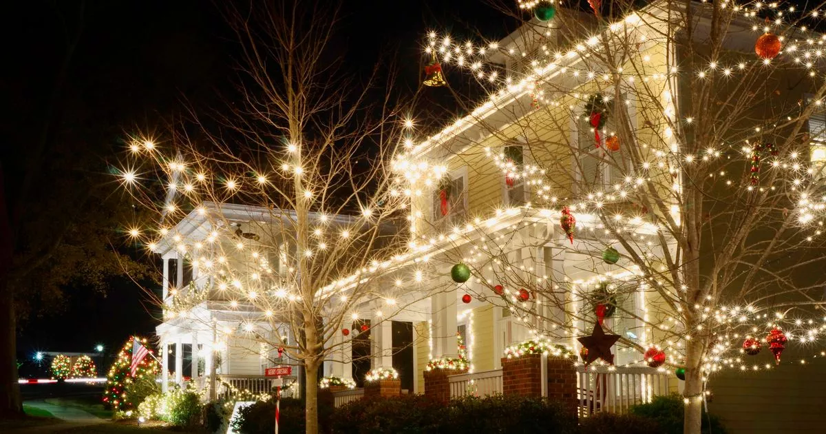 Woman told to 'call police' over 'entitled' neighbor's all-night Christmas light show – The Mirror US