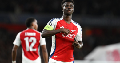 Saka: Arsenal 'not scared' of title race pressure