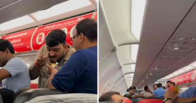 Indians on Thailand-bound flight stand, indulge in chit-chat mid-air despite air hostess request – Dunya News