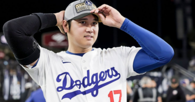 Ohtani named AP Male Athlete of Year for 3rd time