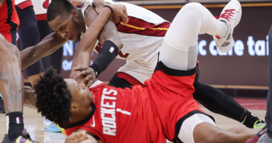 NBA suspends Rockets' Thompson, Heat's Rozier