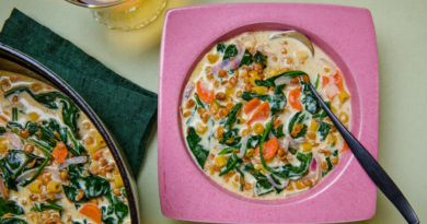 Green Curry Lentils and Pasta