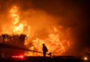 Before and after satellite photos show LA-area neighborhoods in ruins as wildfires rage