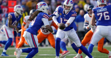 Allen, Bills dominate Broncos in wild-card win