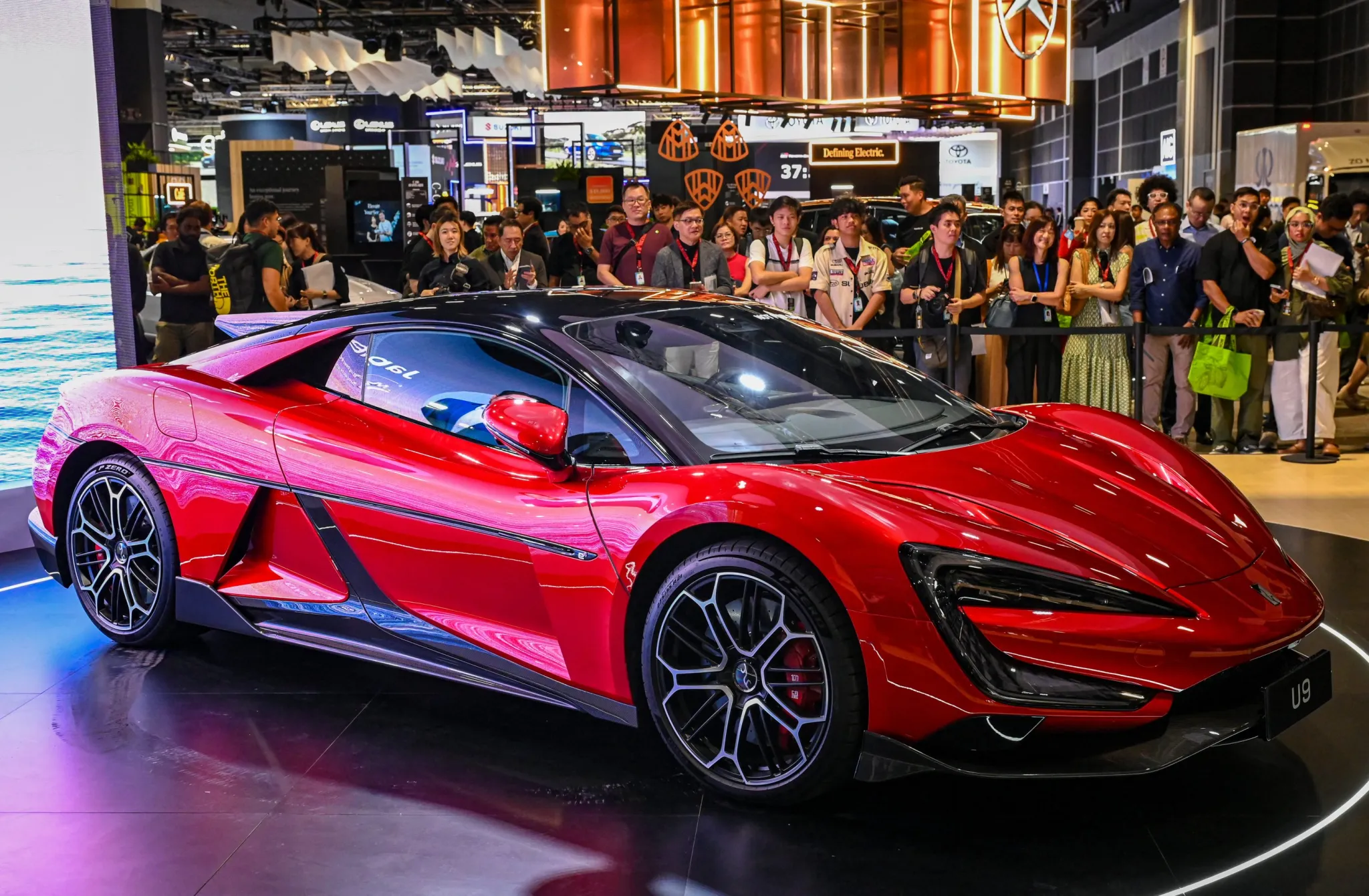 Chinese EV brands make their presence known at the Singapore Motor Show