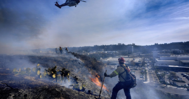 California faces more fire risk and strong winds but potential rain coming over the weekend