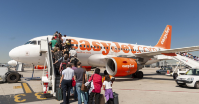 EasyJet halves losses amid lower fuel costs and package holiday boost. ‘We have one million more customers already booked’ says CEO