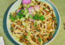 Pork and Tomatillo Udon